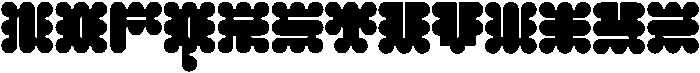In Bloom Regular otf (400) Font UPPERCASE