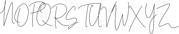 Indesign Signature otf (400) Font UPPERCASE