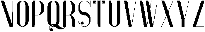 Indigo Regular otf (400) Font UPPERCASE