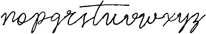 Indigo otf (400) Font LOWERCASE