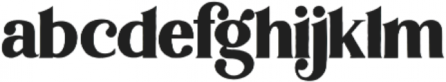 IndigoMoon Serif otf (400) Font LOWERCASE