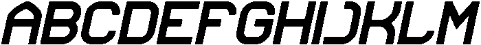 Indonesia Bold Italic otf (700) Font UPPERCASE