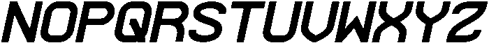 Indonesia Bold Italic otf (700) Font UPPERCASE