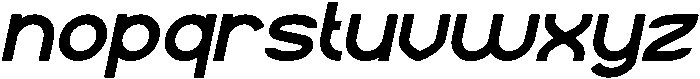 Indonesia Bold Italic otf (700) Font LOWERCASE