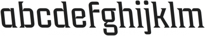 Industria Serif Back otf (400) Font LOWERCASE