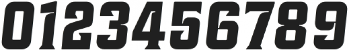Industria Serif Bold Italic otf (700) Font OTHER CHARS