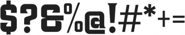 Industria Serif Bold otf (700) Font OTHER CHARS