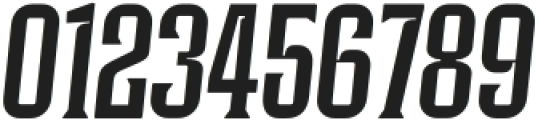 Industria Serif Cnd Italic otf (400) Font OTHER CHARS