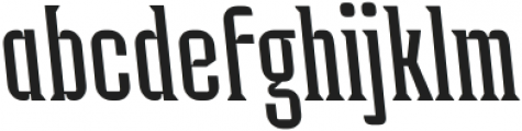 Industria Serif Cnd Light Back otf (300) Font LOWERCASE