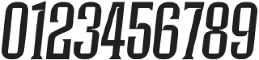 Industria Serif Cnd Light Italic otf (300) Font OTHER CHARS