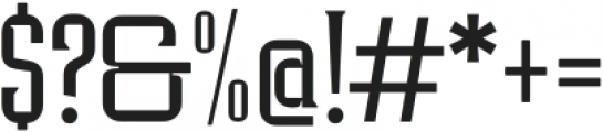 Industria Serif Cnd Light otf (300) Font OTHER CHARS