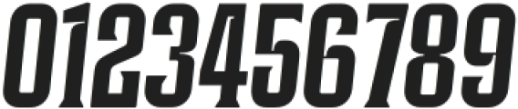 Industria Serif Cnd Medium Italic otf (500) Font OTHER CHARS