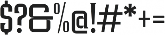 Industria Serif Cnd otf (400) Font OTHER CHARS