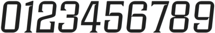 Industria Serif Light Italic otf (300) Font OTHER CHARS