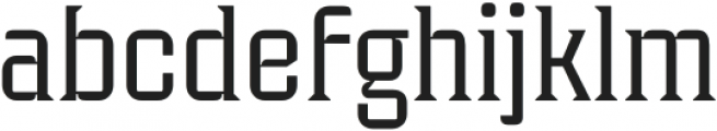 Industria Serif Light otf (300) Font LOWERCASE