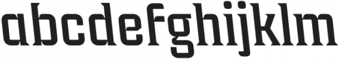 Industria Serif Medium Back otf (500) Font LOWERCASE