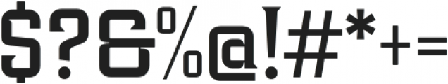 Industria Serif Medium otf (500) Font OTHER CHARS