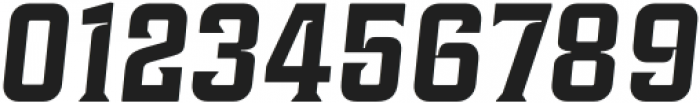 Industria Serif Semi Italic otf (400) Font OTHER CHARS