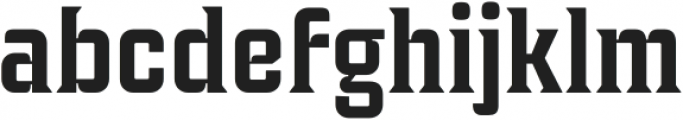 Industria Serif Semibold otf (600) Font LOWERCASE