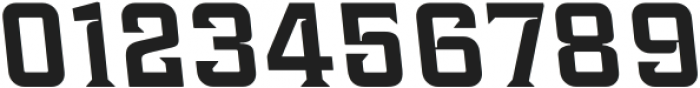 Industria Serif Wide Semi Back otf (400) Font OTHER CHARS