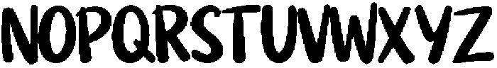 Inerchild Kidos otf (400) Font LOWERCASE