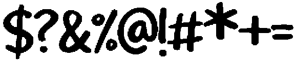 Inerchild Kidos ttf (400) Font OTHER CHARS