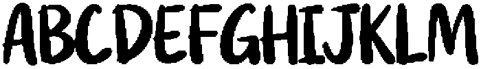 Inerchild Kidos ttf (400) Font UPPERCASE