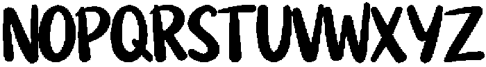 Inerchild Kidos ttf (400) Font UPPERCASE