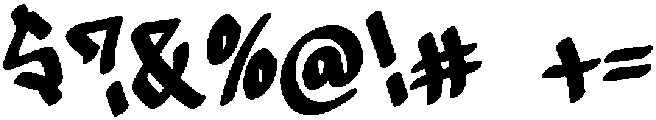 Infection System Regular otf (400) Font OTHER CHARS