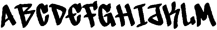 Infection System Regular otf (400) Font UPPERCASE