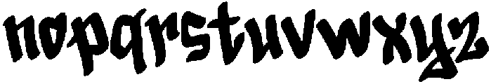 Infection System Regular otf (400) Font LOWERCASE