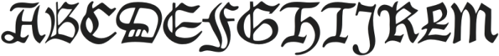 Infernal Grimoire otf (400) Font UPPERCASE