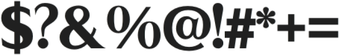 Infinita Sans Black otf (900) Font OTHER CHARS
