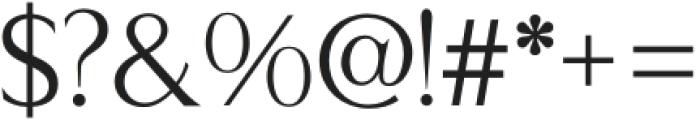 Infinita Sans Light otf (300) Font OTHER CHARS