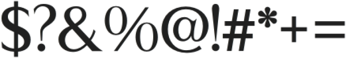 Infinita Sans Medium otf (500) Font OTHER CHARS