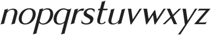 Infinita Sans Oblique otf (400) Font LOWERCASE