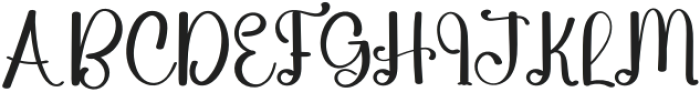 Infinity Regular otf (400) Font UPPERCASE