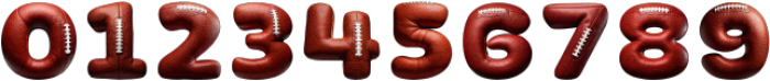 Inflated Football Regular otf (400) Font OTHER CHARS