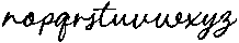 IngridAndOliver Script otf (400) Font LOWERCASE