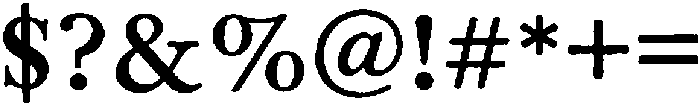 IngridAndOliver Serif otf (400) Font OTHER CHARS
