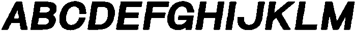 Ingrida Bold Italic otf (700) Font UPPERCASE