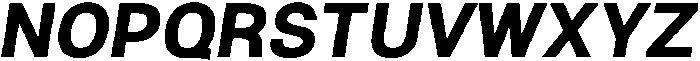 Ingrida Bold Italic otf (700) Font UPPERCASE