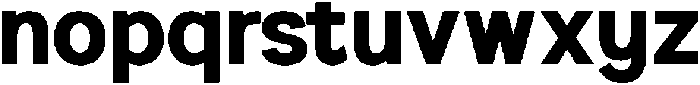 Ingrida Bold otf (700) Font LOWERCASE