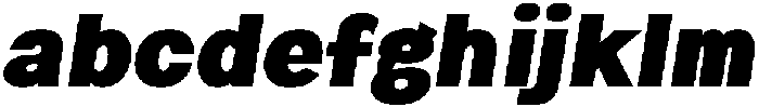 Ingrida Heavy Italic otf (800) Font LOWERCASE