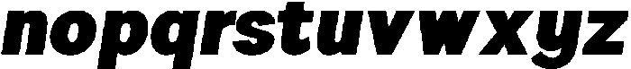 Ingrida Heavy Italic otf (800) Font LOWERCASE
