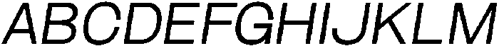 Ingrida Italic otf (400) Font UPPERCASE