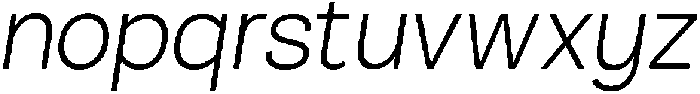 Ingrida Light Italic otf (300) Font LOWERCASE
