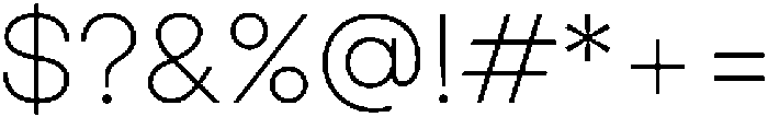 Ingrida Light otf (300) Font OTHER CHARS