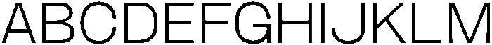 Ingrida Light otf (300) Font UPPERCASE