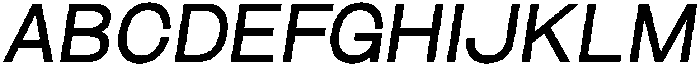 Ingrida Medium Italic otf (500) Font UPPERCASE